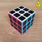Warrior W Carbono Qiyi Cubo 3x3 Original Cobra Textura