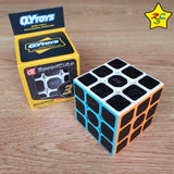 Warrior W Carbono Qiyi Cubo 3x3 Original Cobra Textura