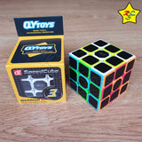 Warrior W Carbono Qiyi Cubo 3x3 Original Cobra Textura