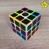 Pack Cubo 3x3 Y 4x4 Fibra Carbono Warrior W Qiyi SpeedCube