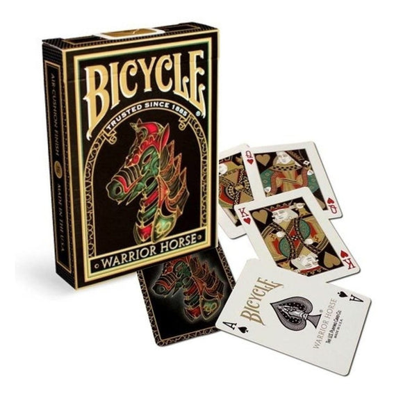 Cartas Bicycle Warrior Horse Caballo Guerrero Poder Riqueza