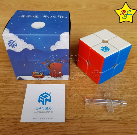 Cubo Gan 249 V2 2x2 Stickerless Speedcube